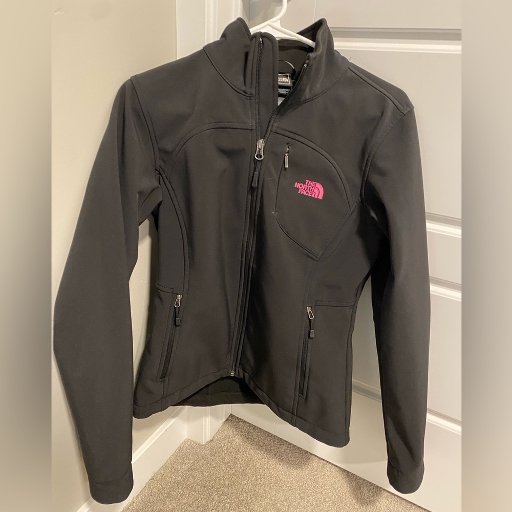 THE NORTH FACE Apex Bionic Womens size S Jacket support Breast Cancer ribbon